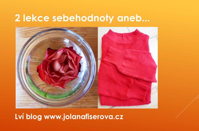 2 lekce sebehodnoty aneb Příběh červeného pulovru