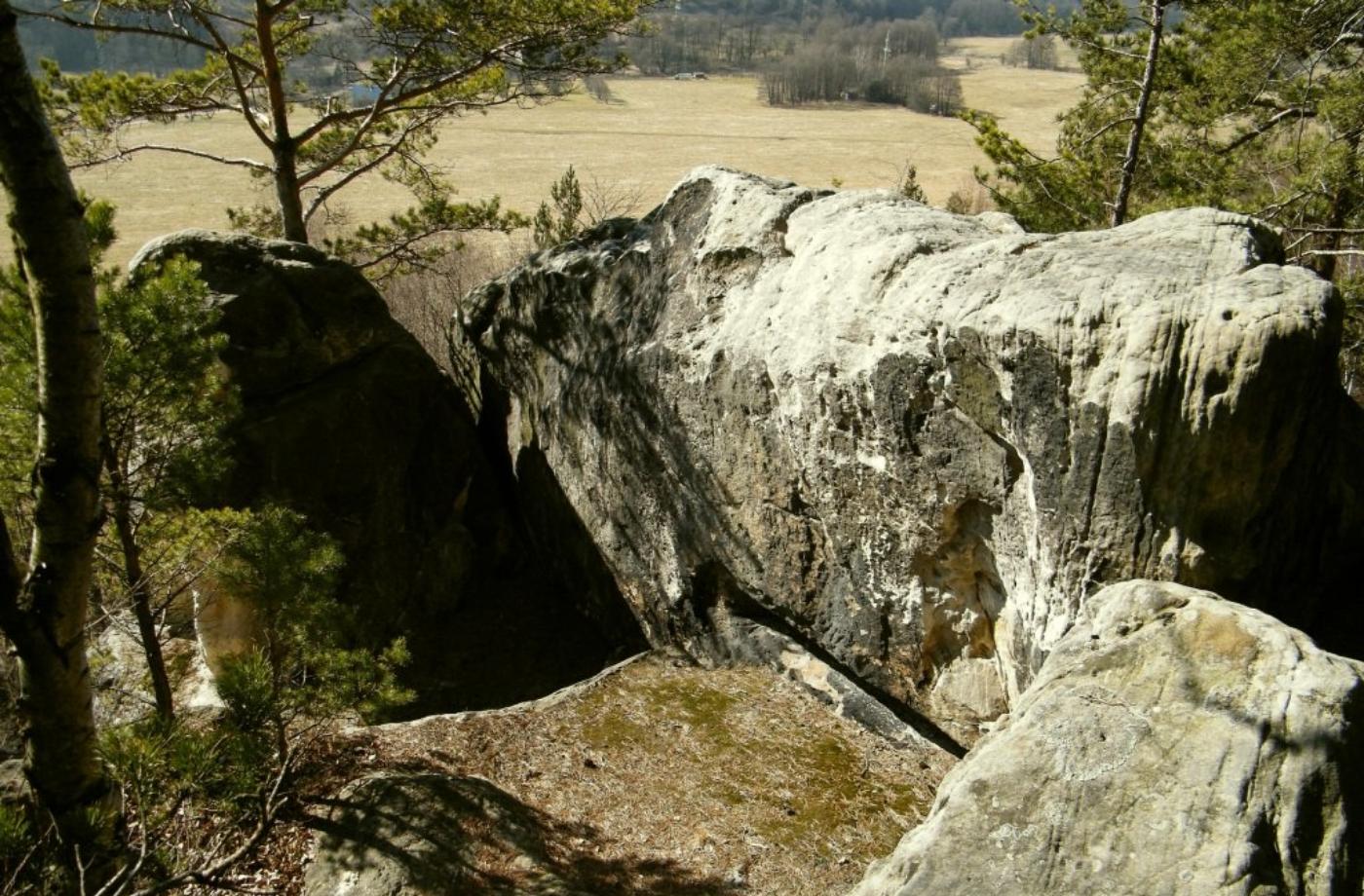 Bezděčínské skály - Kvočny