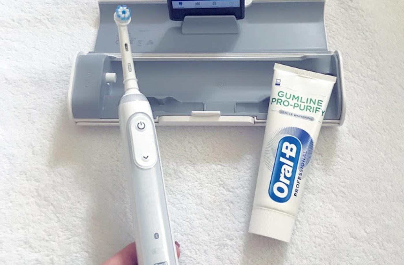 Testování elektrického kartáčku Oral-B Genius X 20000N