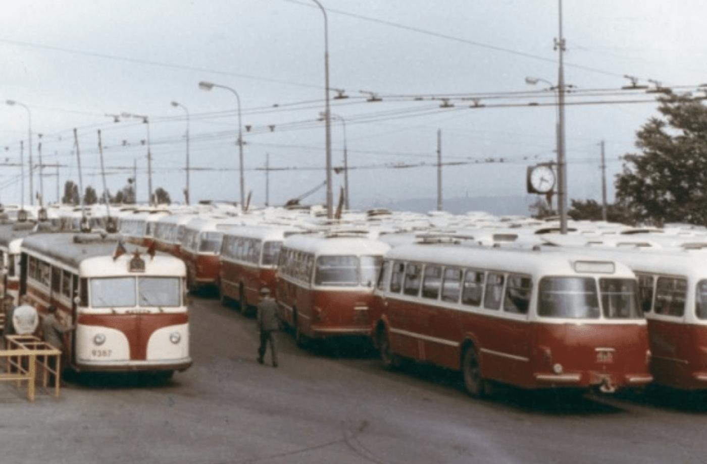15. říjen 1972 - ukončení trolejbusové dopravy v Praze