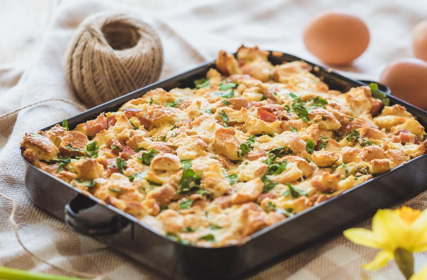 Velikonoční nádivka s kopřivami