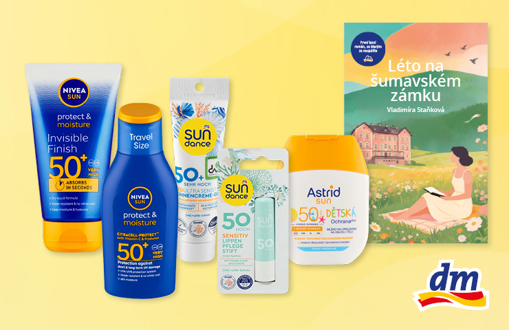 Chraňte sebe a své blízké před sluncem. Soutěžíme o balíčky produktů, které vám s tím pomohou