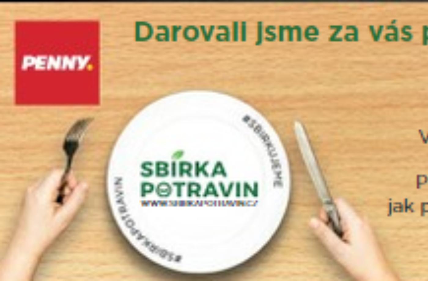 I Penny se letos přidalo ke Sbírce potravin