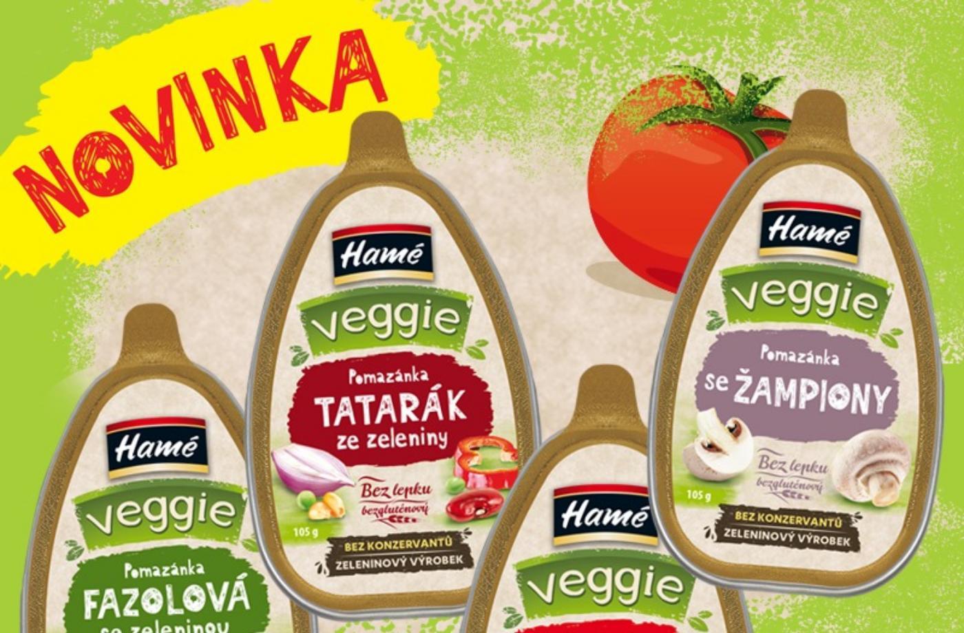 Hamé přichází se zeleninovými Veggie