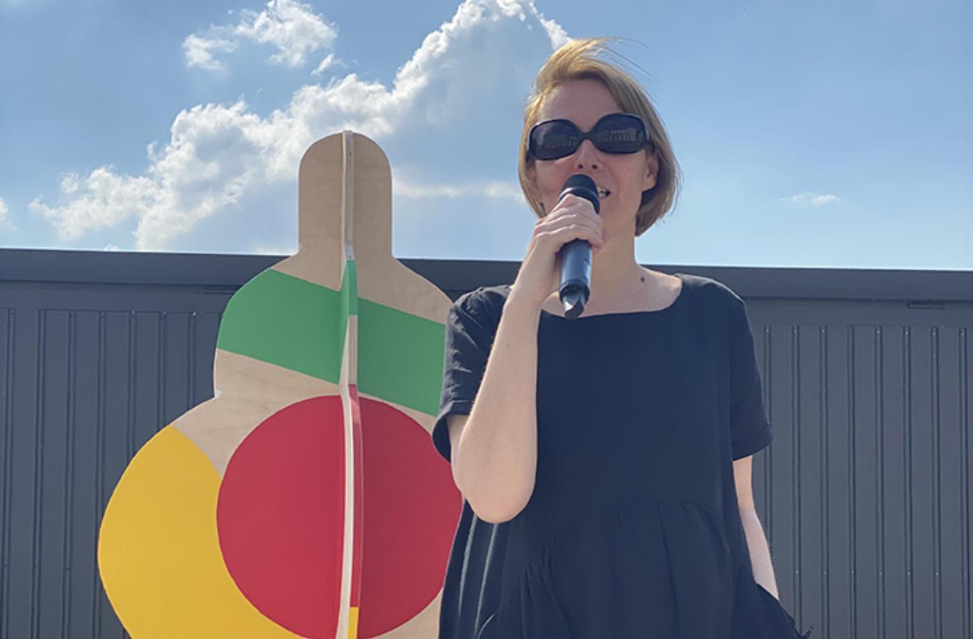 Ležela jsem dva měsíce těhotná na JIPu na rizikovém oddělení a hlavou mi běžela spousta nápadů. Jedním z nich byl právě designový festival pro děti, říká Tereza Bruthansová, zakladatelka Festivalu Mini