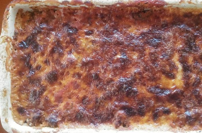Cuketove lasagne s Ajvarem