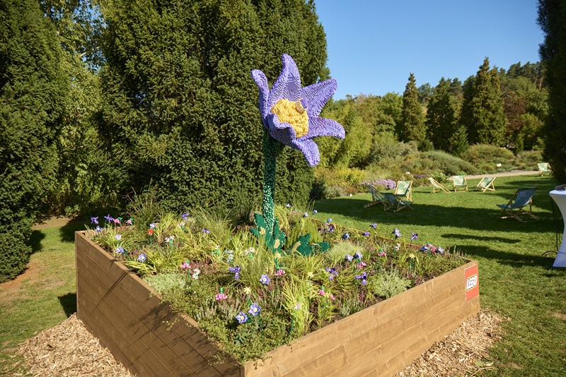 Česká louka z kostek LEGO®: Botanická zahrada Praha nabídne tvoření inspirované přírodou