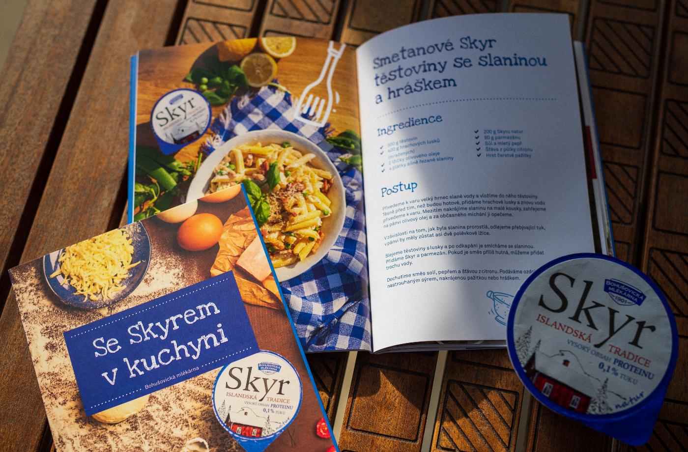 Vařte zdravě s kuchařkou Se Skyrem v kuchyni