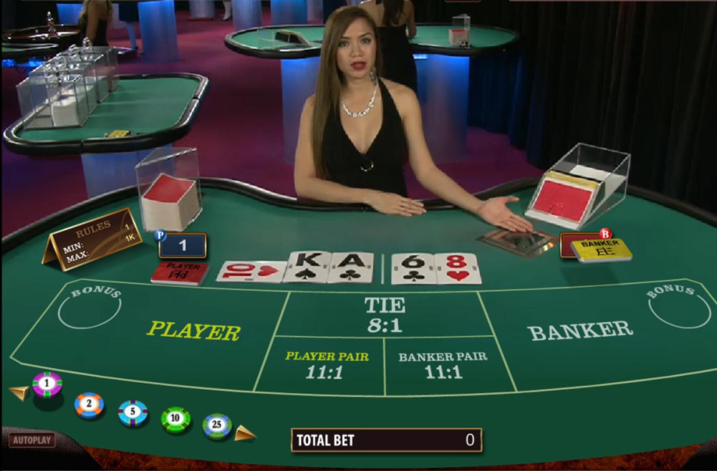 7 tipů na strategii Baccarat