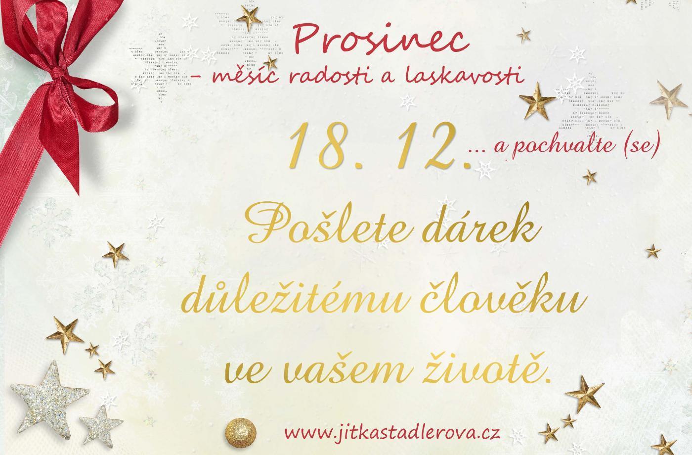 18. 12. Kdo je ve vašem životě důležitý?