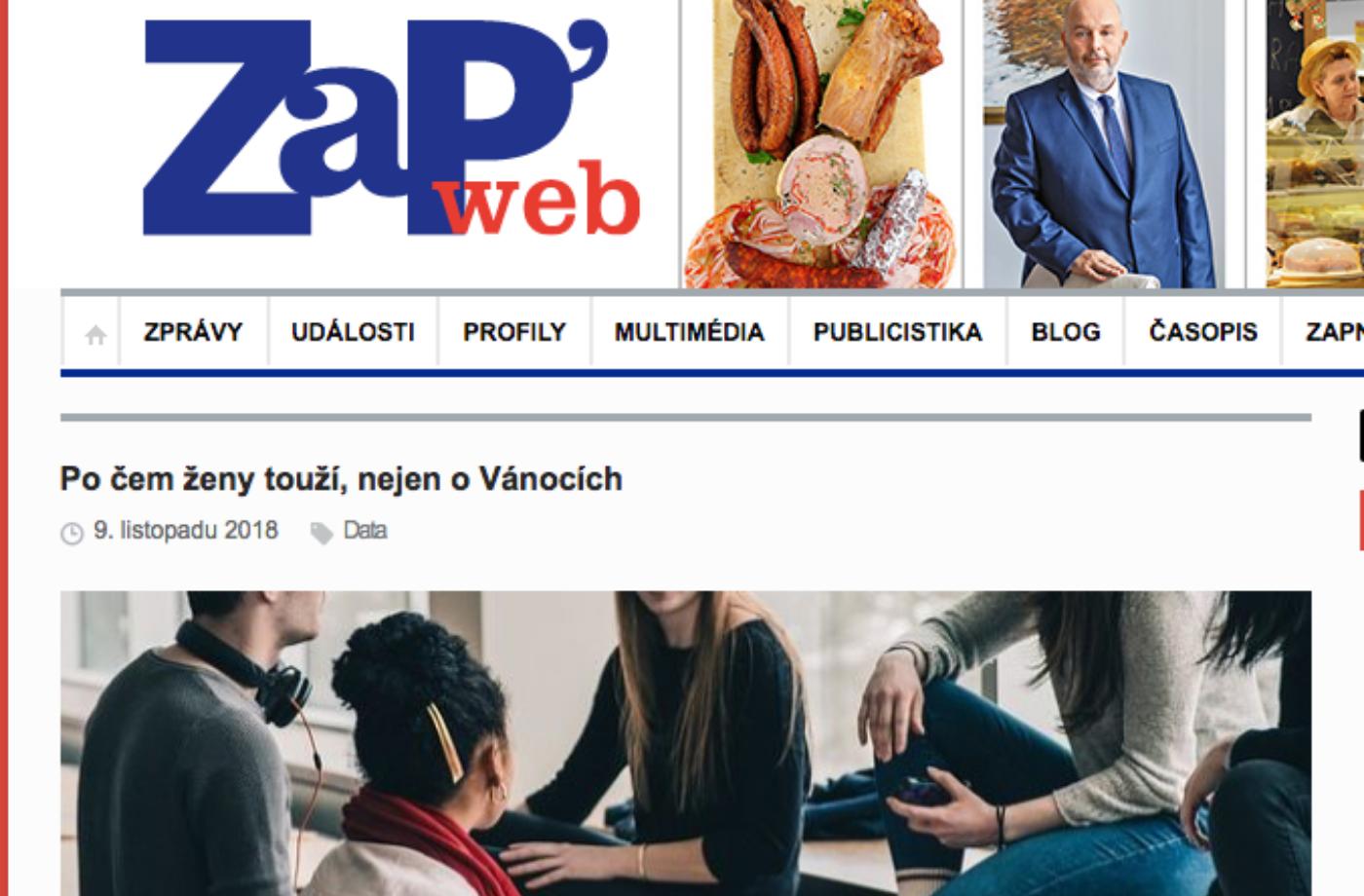 Náš vánoční průzkum napříč médii – Zboží a prodej: Po čem ženy touží, nejen o Vánocích