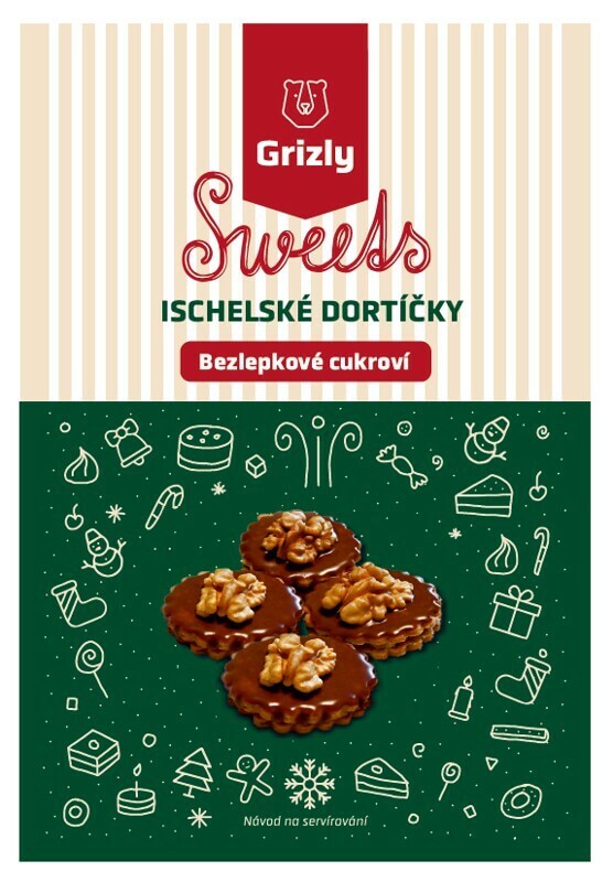 Bezlepkové ischelské dortíčky
