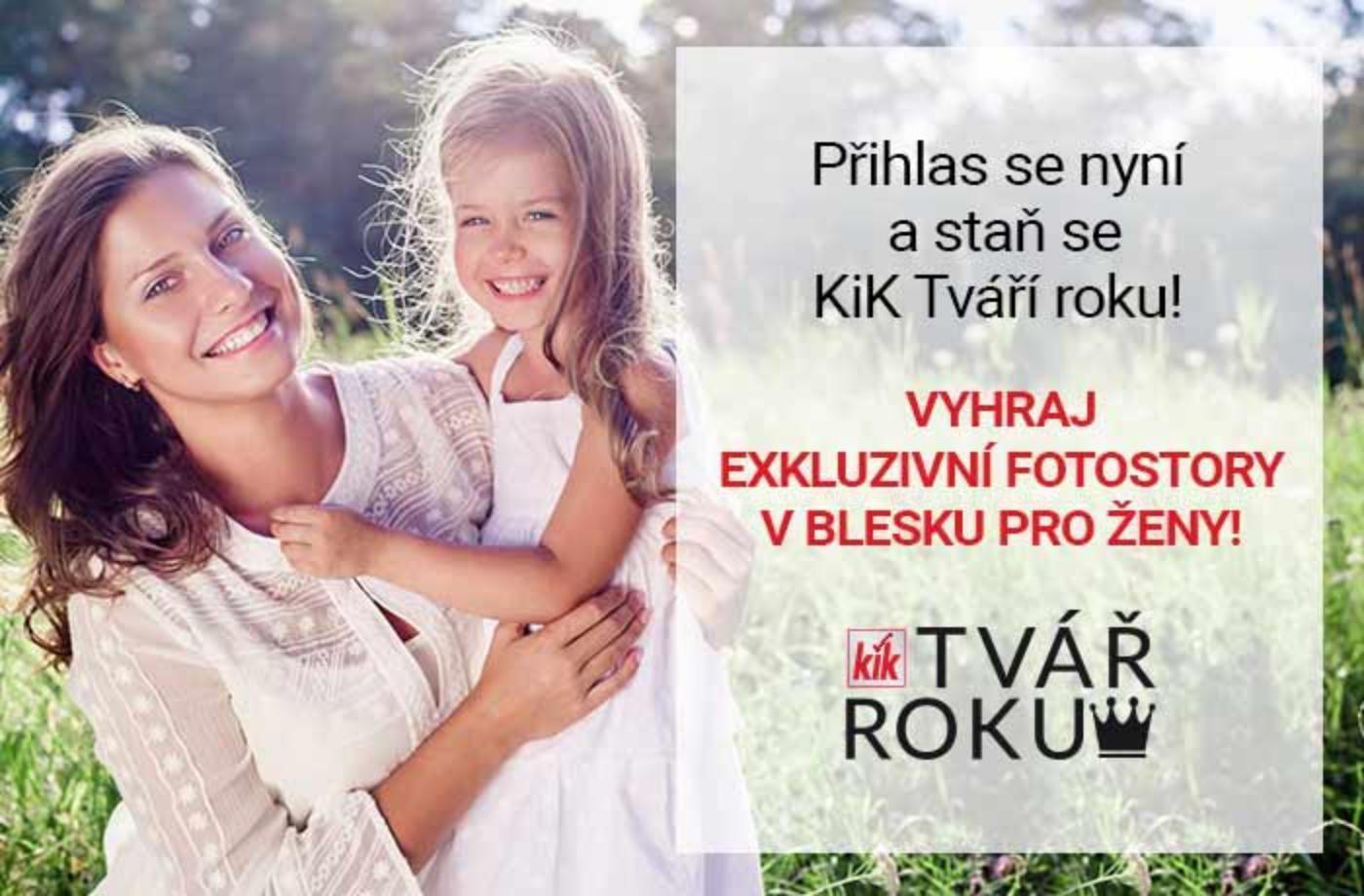 KiK Tváří roku se může stát každá z nás. Zapojte se do soutěže o krásné ceny