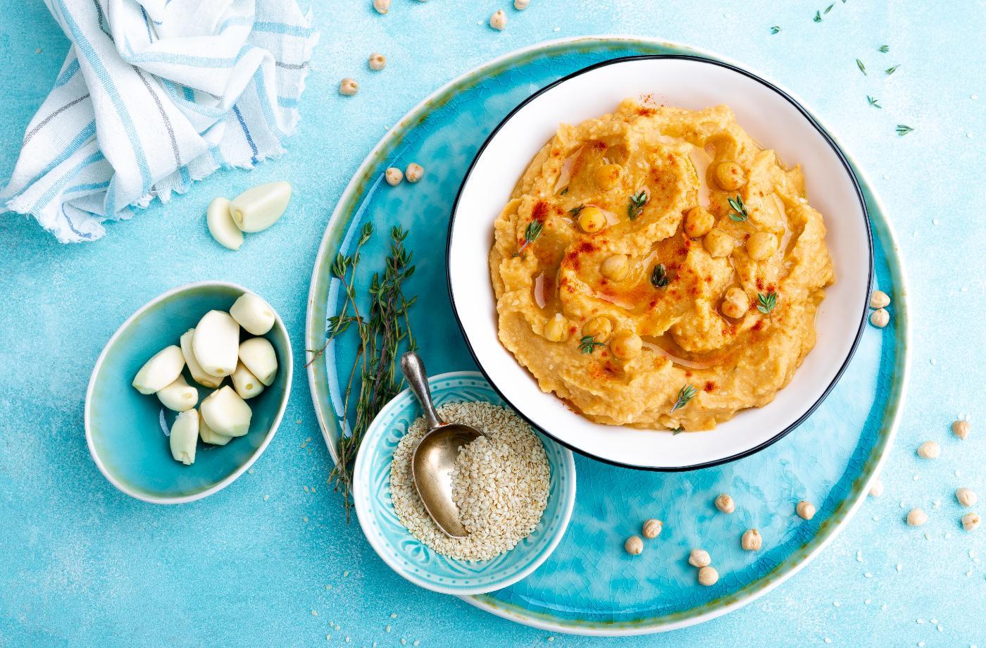 Hummus zdravá pomazánka z cizrny