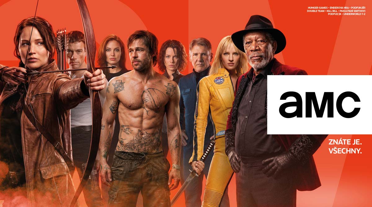 Znáte je. Všechny. Největší hollywoodské hvězdy mají své místo na AMC