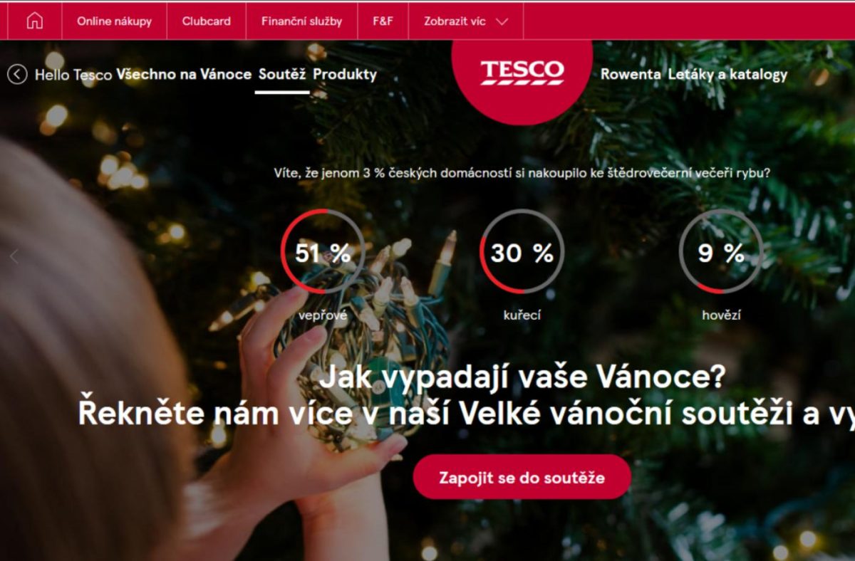 Vyplňte vánoční soutěž