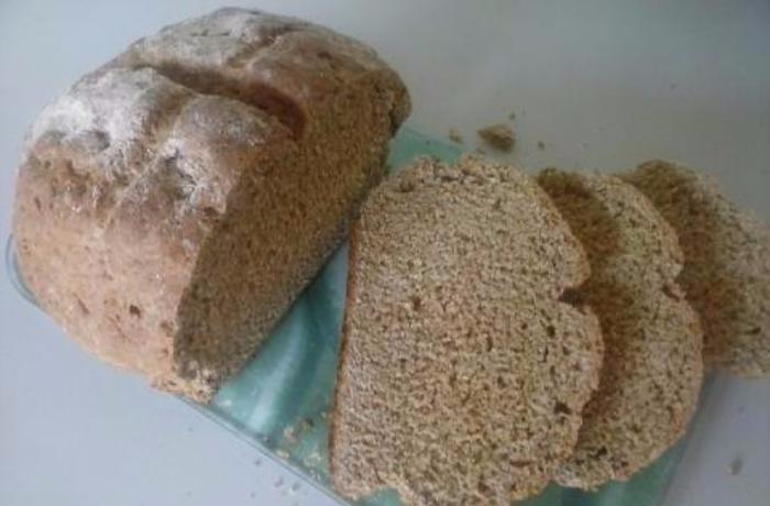Domáci špaldový chlebík bez kysnutia - rýchly, jednoduchý, chrumkavý
