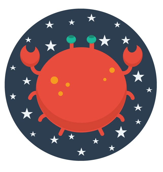 Zodiac,Signs,In,Circles,With,Stars,Simple,Flat,Vector,Illustration
