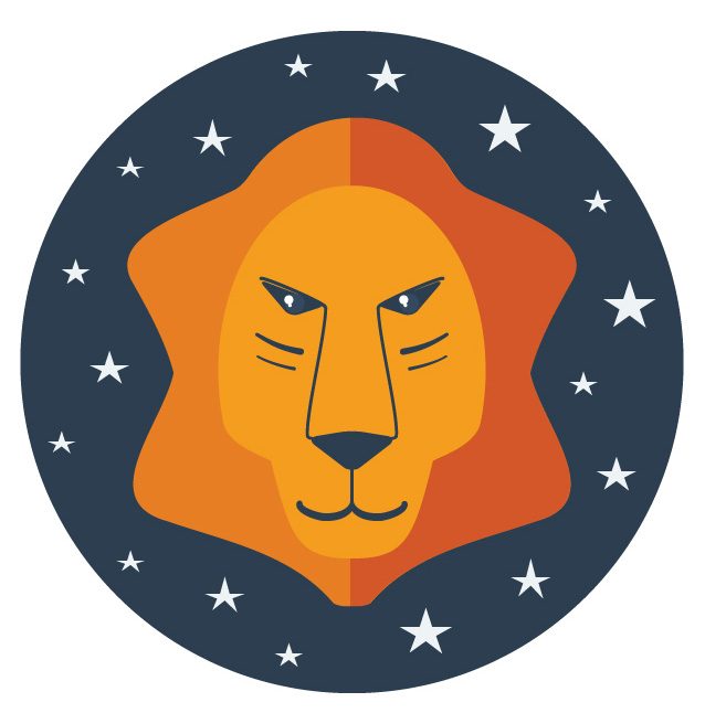 Zodiac,Signs,In,Circles,With,Stars,Simple,Flat,Vector,Illustration