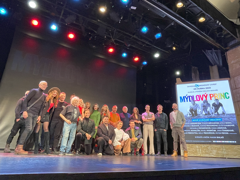 Mýdlový princ se chystá na prkna Divadla Broadway. V novém obsazení, plný svěží energie