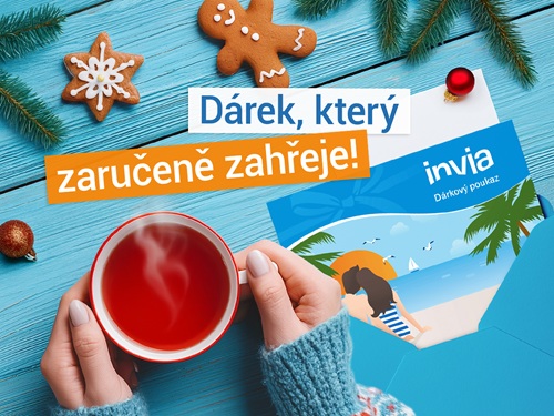 Vánoční dárkový poukaz Invia_2025