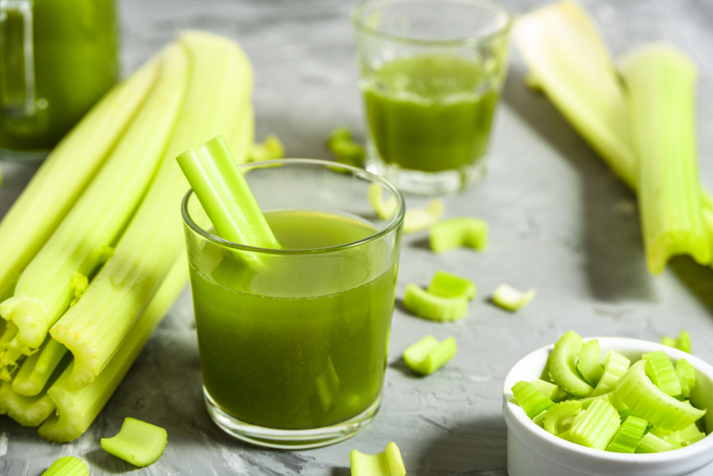 Celery,Healthy,Green,Juice,In,Glass