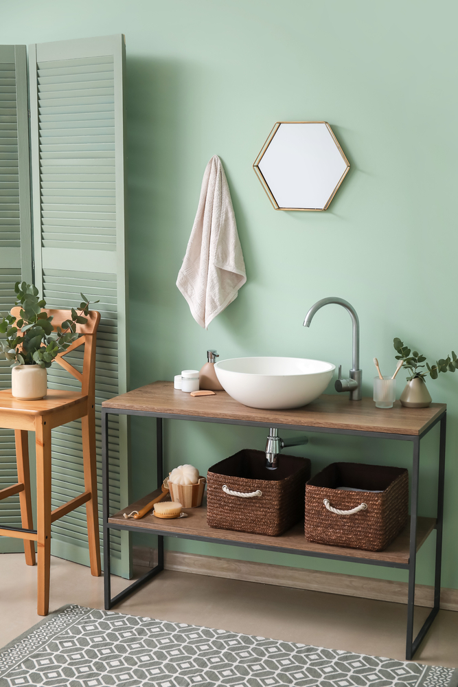 Interior,Of,Modern,Stylish,Bathroom