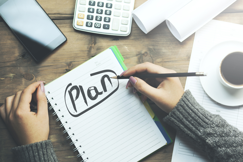 Businesswoman,Notepad,Word,Plan,Concept