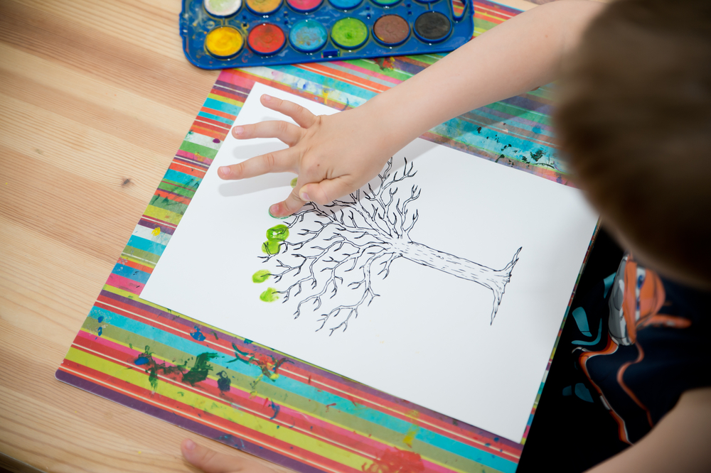 Kids,Draw,With,Your,Fingers