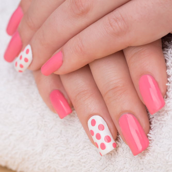 Manicure,-,Beauty,Treatment,Photo,Of,Nice,Manicured,Woman,Fingernails.