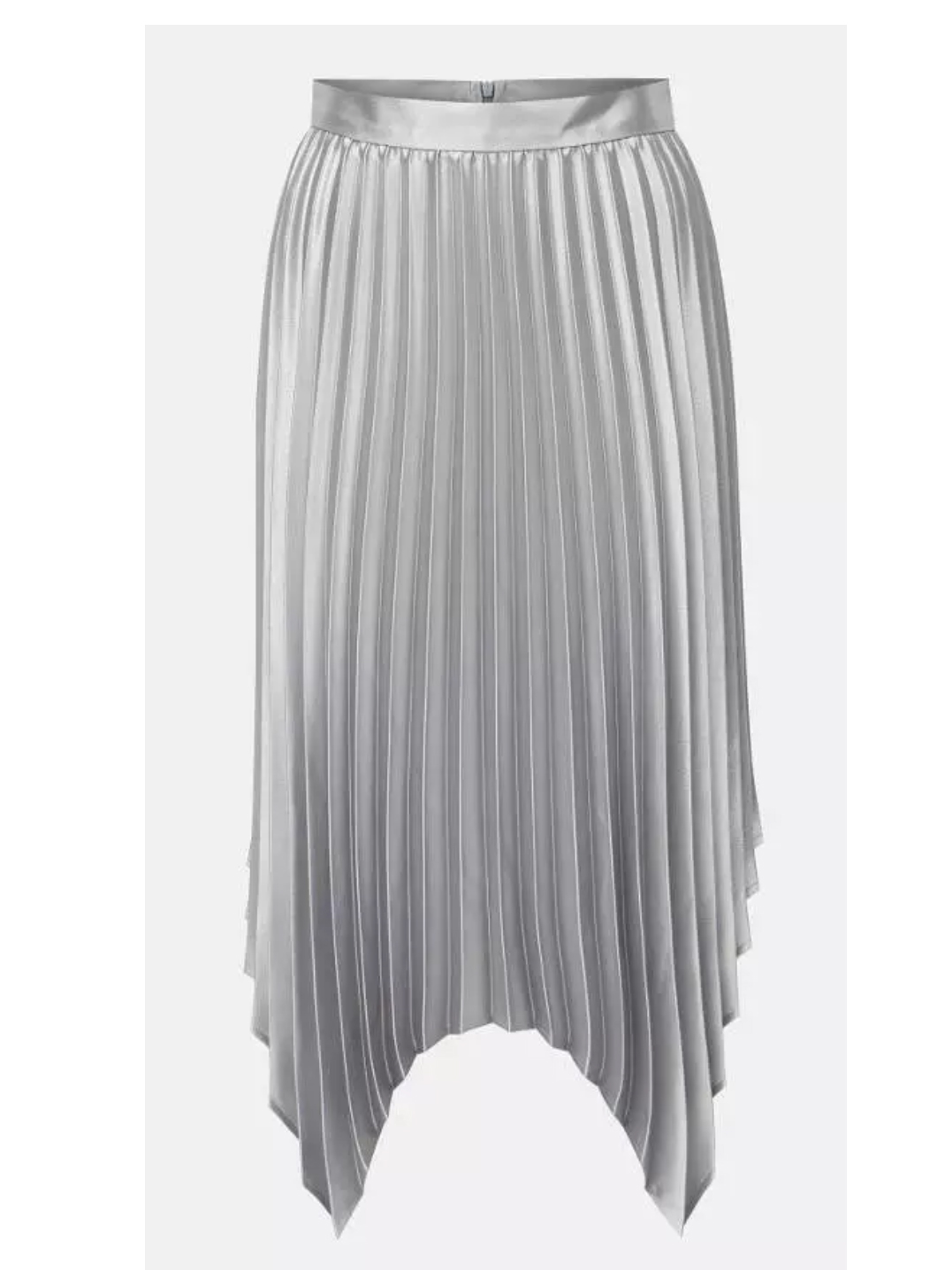 Zara stribrna-plisovana-sukne-s-cipy