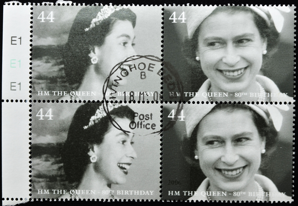 United,Kingdom,-,Circa,2002:,A,Stamp,Printed,In,United