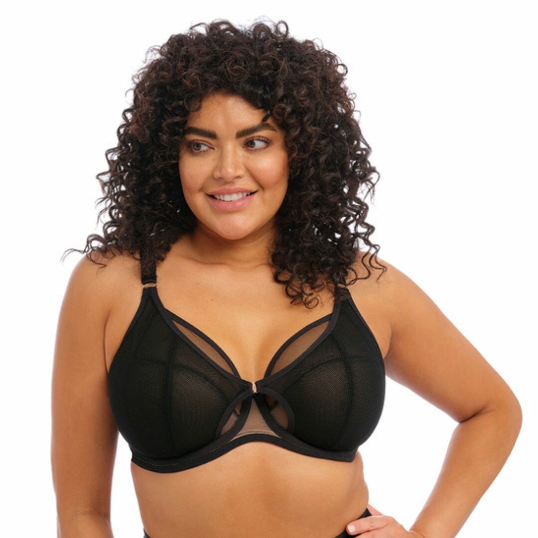 VELKEpodprsenka-elomi-kintai-uw-plunge-bra-black