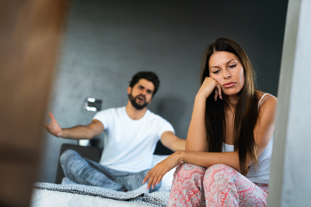 Frustrated,Couple,Arguing,And,Having,Marriage,Problems