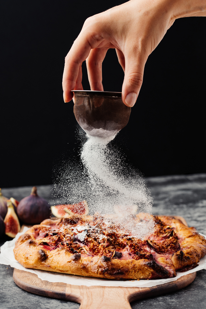 Sugar,Icing,On,Fig,Galette