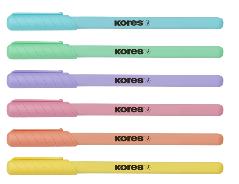K-Pen_K0RM-pastel 6 pcs