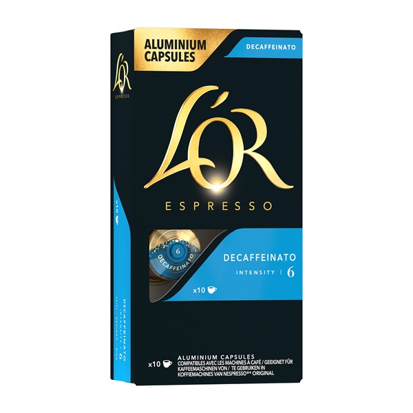 Kapslová káva L’OR DECAFFEINATO