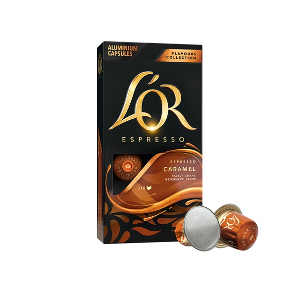 Kapslová káva_LOR Espresso flavours Caramel