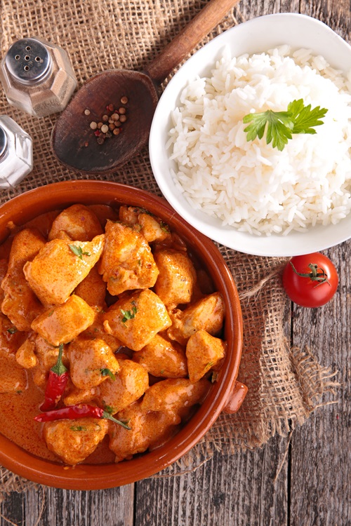 Curry,Chicken,And,Rice
