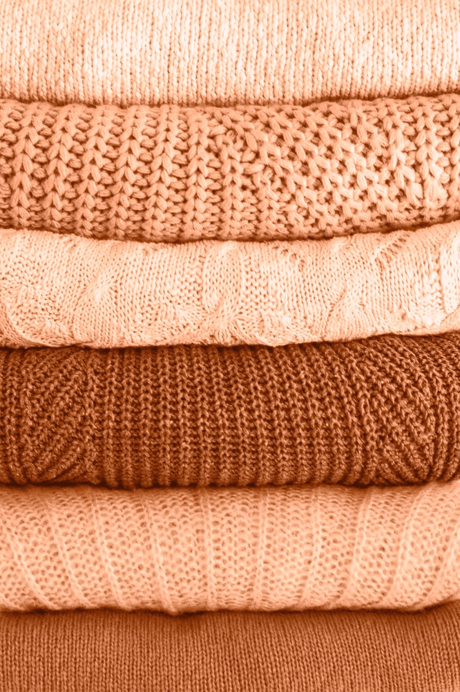 Stack,Of,Warm,Cozy,Knitted,Women's,Sweaters.,Cozy,Autumn,Or
