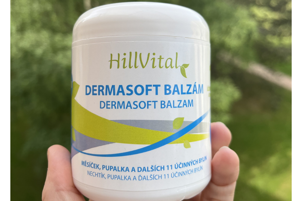 Testování přírodního krému Dermasoft  od HillVital