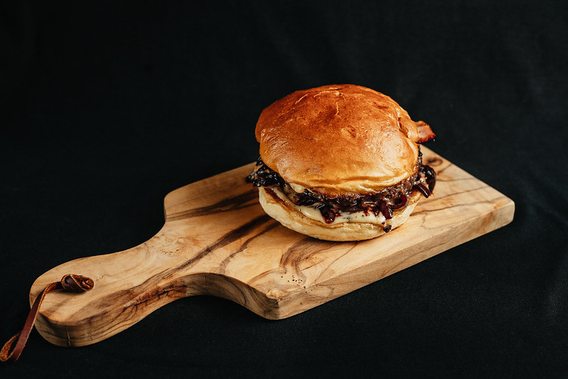 Hovězí burger podle Pavla Berkyho