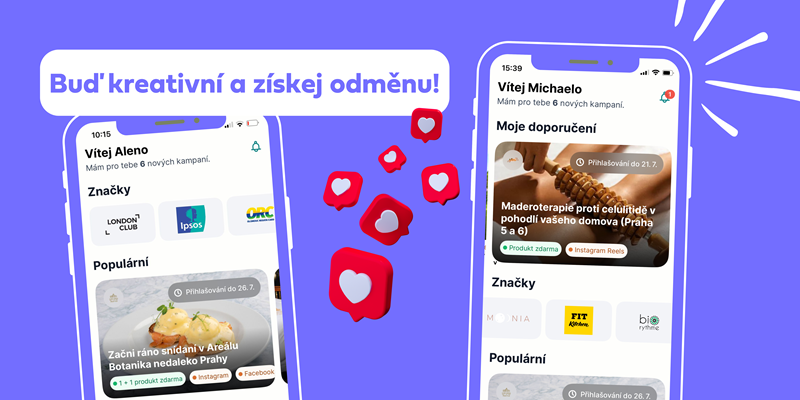 Stáhni appku a bav se!