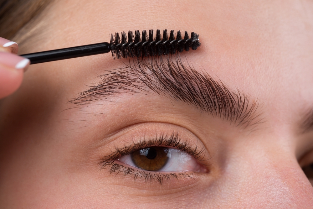 Modeling,Brows,,Gorgeous,Charming,Lady,With,Beauty,Face,,Healthy,Clear