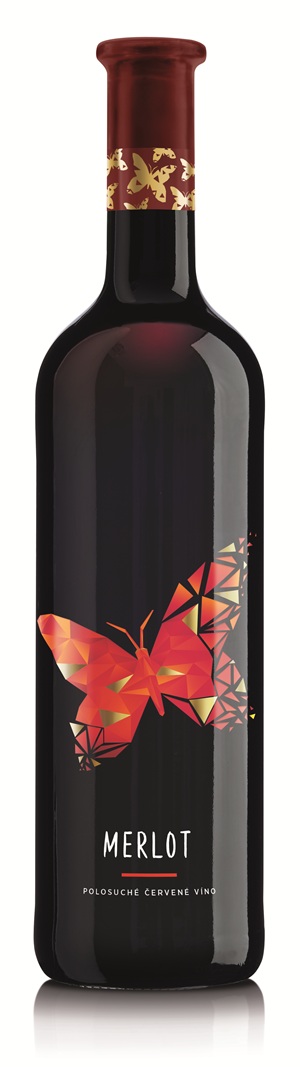 Víno Motýl Merlot