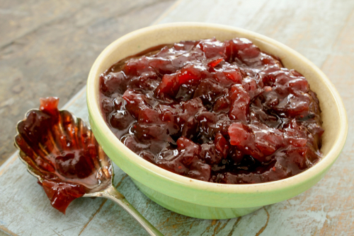 Chutney,Pickle,Relish,In,Dish