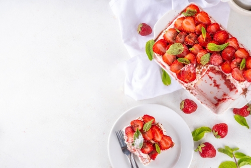 Summer,Strawberry,Tiramisu,Dessert,,Berry,Fruit,Version,Of,Summer,Tiramisu
