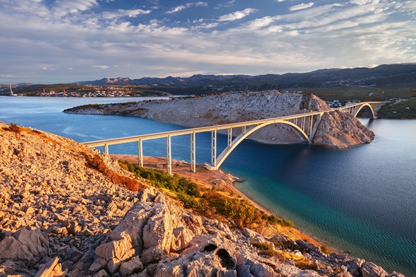 Most na ostrov Krk