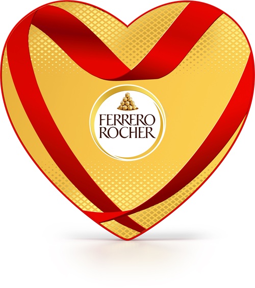 Ferrero Rocher srdce