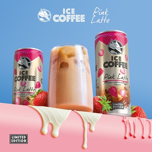 HELL ICE COFFEE Pink Latte